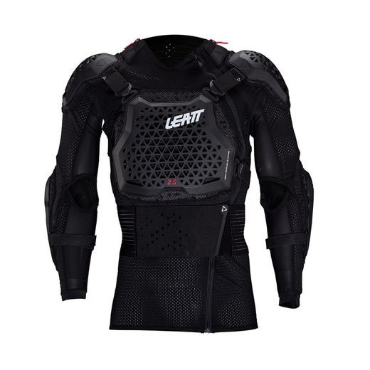 Peto Leatt Integral 2.5 Negro - Protección Total y Comodidad para Riders Exigentes