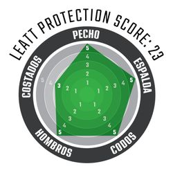 🛡️ Peto Integral Leatt 3DF AirFit Hybrid  Protección Flexible con Refuerzo Rígido: Seguridad Inteligente para Riders Exigentes