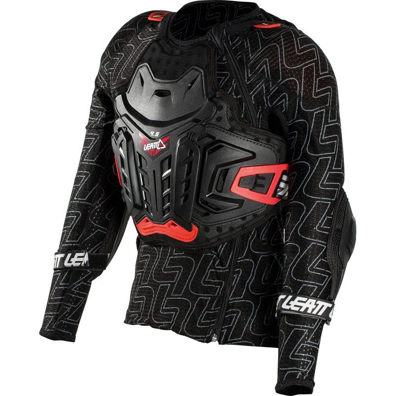 Peto Leatt Protección Infantil Integral 4.5 Jr Negro L/XL 147-159cm