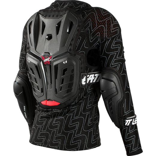 Peto Leatt Protección Infantil Integral 4.5 Jr Negro