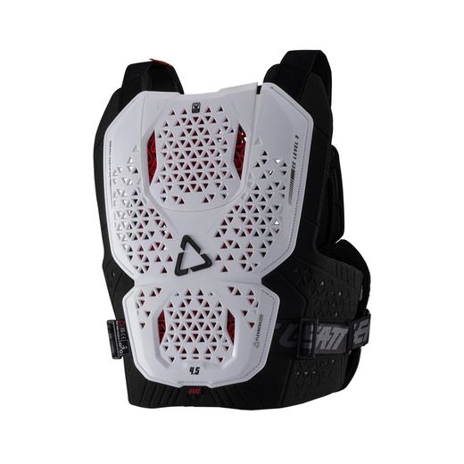 🛡️ Peto Leatt 4.5 Evo Blanco – Protección Total con Diseño Avanzado para Riders de Alto Rendimiento 🚵‍♂️🔥