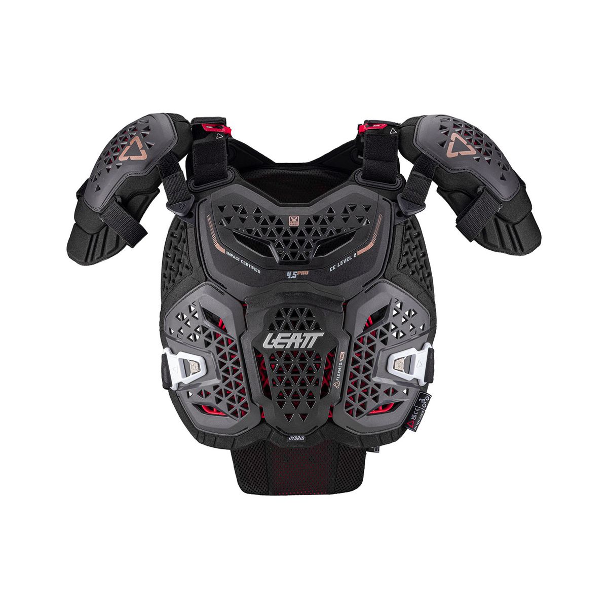 🛡️💗 Peto Leatt 4.5 Hybrid Pro Women – Protección máxima diseñada para mujeres riders 🚵‍♀️🔥 L