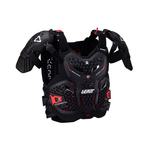 🛡️ Peto Leatt 5.5 Pro Evo Negro | Protección Máxima para Riders de Alto Nivel ⚫🔥