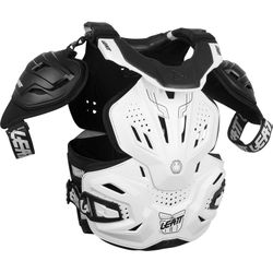 🛡️⚪ Peto y Collarín Leatt Fusion 3.0 Blanco – Protección de Alto Rendimiento con Estilo Inigualable 🚵‍♂️🔥