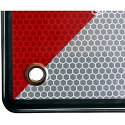 Placa V20 ABS Señalización de carga saliente