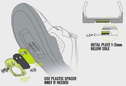 Placas de Posicionamiento Magped | ¡Ajusta tu pedaleo con precisión!