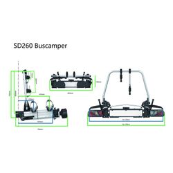 Portabicicletas Enduro SD260