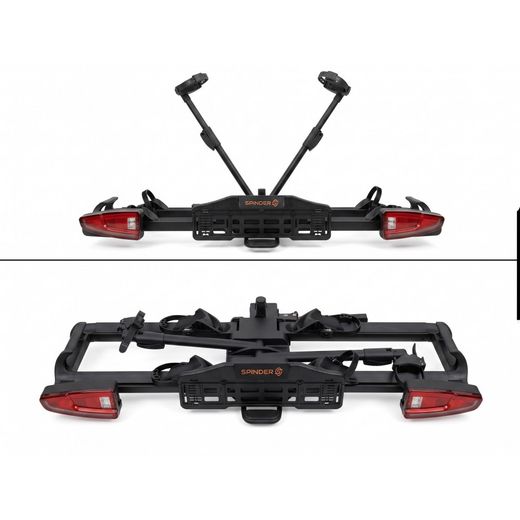 Portabicicletas Spinder TX2 LED 2026 (2 unidades de bicicletas eléctricas)