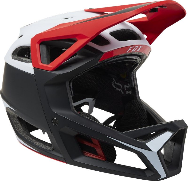 Casco Fox Proframe Rs Sumyt Color Negro - Rojo Sección Casco Mtb ...