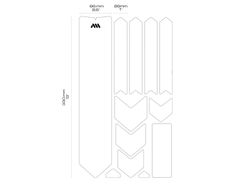 Protector de Chasis Adicional AMS X - Red Bull Rampage Ridgeline (Color Blanco)