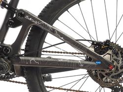 Protector de Chasis para Bicicleta en Forma de Panal AMS Adicional - ORUGAS Color: Blanco