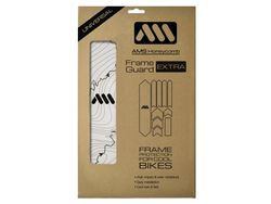 Protector de Chasis para Bicicleta en Forma de Panal AMS Adicional - ORUGAS Color: Negro