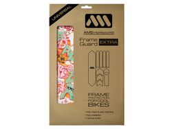 Protector de Cuadro AMS Honeycomb Extra - NACIDO PARA SER PILOTO (Rojo)