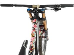 Protector de Cuadro AMS Honeycomb Extra - NACIDO PARA SER PILOTO (Rojo)