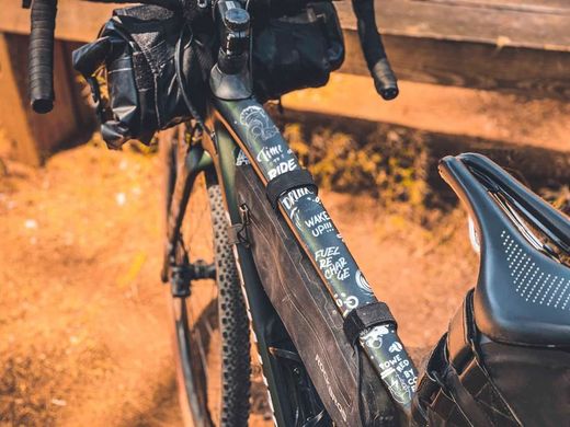 Protector de Cuadro AMS para Gravel y Carretera - Edición CAFÉ Color Blanco