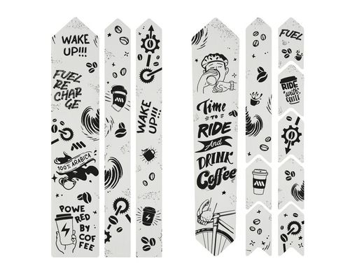 Protector de Cuadro AMS para Gravel y Carretera - Edición CAFÉ Color Negro