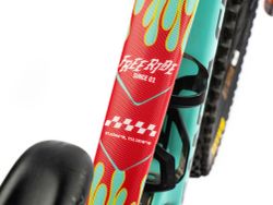 Protector de Cuadro MTB AMS x Red Bull Rampage Frame Guard Extra Freeride Flames 🚵‍♂️