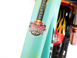 Protector de Cuadro MTB AMS x Red Bull Rampage Frame Guard Extra Freeride Flames 🚵‍♂️