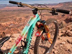 Protector de Cuadro MTB AMS x Red Bull Rampage Frame Guard Extra Freeride Flames 🚵‍♂️