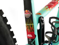 Protector de Cuadro MTB AMS x Red Bull Rampage Frame Guard Extra Freeride Flames 🚵‍♂️