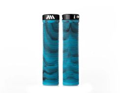 🔵🚵‍♂️ Puños AMS Barcode – Camuflaje Azul  | Agarre seguro y estilo único