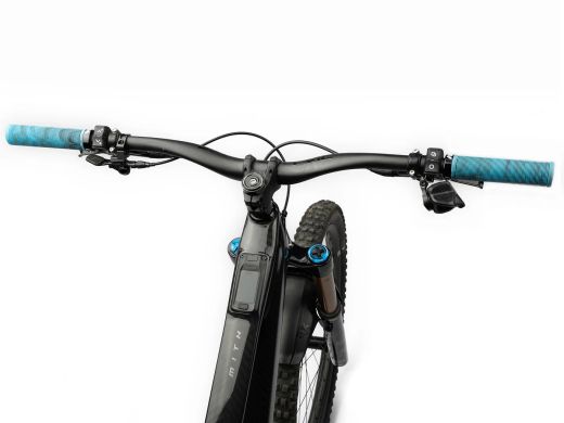 🔵🚵‍♂️ Puños AMS Barcode – Camuflaje Azul  | Agarre seguro y estilo único