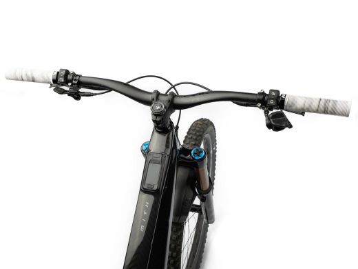 🤍🚵‍♂️ Puños AMS Barcode – Camuflaje Blanco | Agarre premium con estilo único