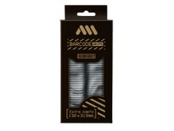 🤍🚵‍♂️ Puños AMS Barcode – Camuflaje Blanco | Agarre premium con estilo único