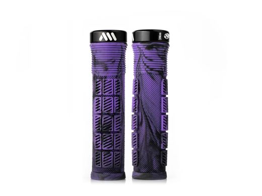 🟣💥 Puños AMS Rise Grips Purple Camo – Agarre, Control y Estilo Salvaje en tu Manillar
