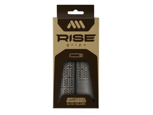 ⚙️🌫️ Puños AMS Rise – Grises: Elegancia, Control y Rendimiento en Cada Ruta