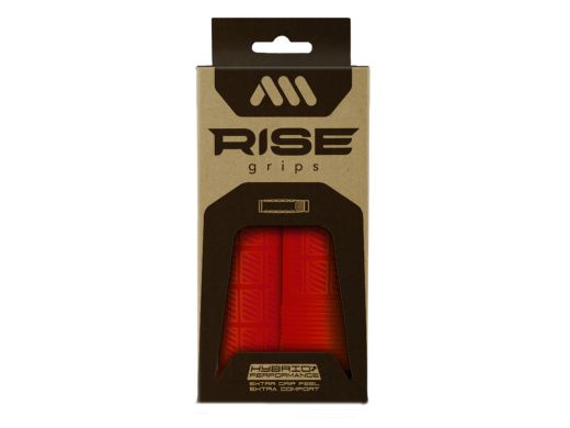 🔴🔥 Puños AMS Rise – Rojos: Agarre, Potencia y Estilo Racing para tu MTB