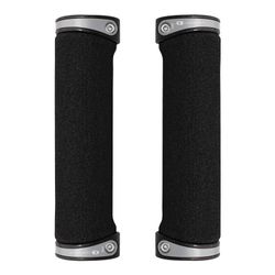 Puños CrankBrothers Cobalt Negro/Plata