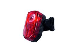 🚴‍♂️🔴 Piloto LED Trasero Raiders RD-305T – Carga USB 🔋 | Seguridad y Visibilidad Certificada CE ✅