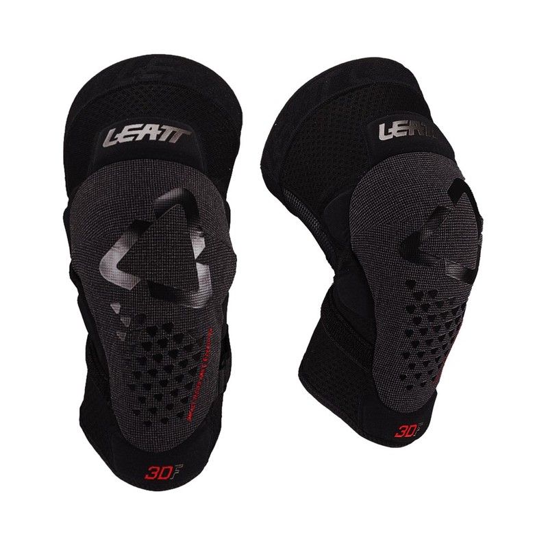 ⚡ Rodilleras Leatt 3DF 5.0 Evo FastFit Negro – Protección Avanzada con Comodidad y Ajuste Rápido 🛡️🖤🚴‍♂️ L