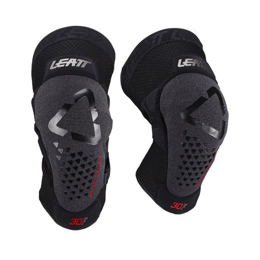 Rodilleras Leatt 3DF 5.0 Evo Negro - Protección Avanzada y Confort para el Rider Exigente