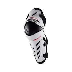 ⚡🚴‍♂️🤍 Rodilleras Leatt Dual Axis Blanco – Protección Rígida y Movilidad Total para Riders Apasionados 🚴‍♂️🛡️⚡ L/XL