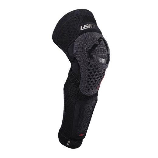 🖤💥 Rodilleras Leatt 3DF 5.0 Evo EXT – Negro - Protección completa y confort total para tus aventuras en MTB 🚵‍♂️🔥
