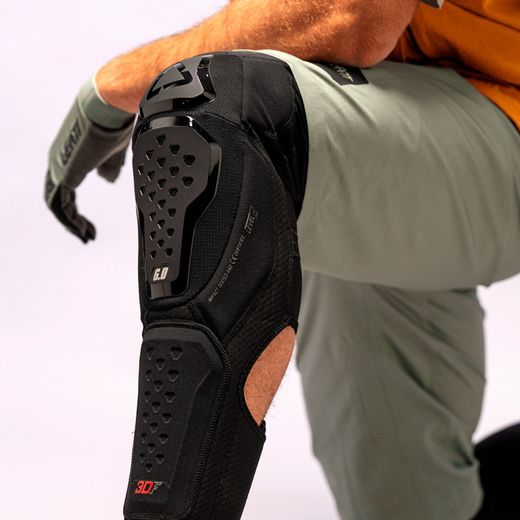 🖤💥 Rodilleras Leatt 6.0 Evo EXT Black -Protección extendida para los riders que lo dan todo 🚵‍♂️🔥