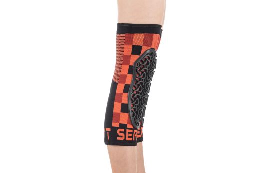 🛡️ Rodilleras Niño Flow Checker Rojo 🔴 | Protección Infantil MTB, Trail y Enduro 🚵‍♂️🔥