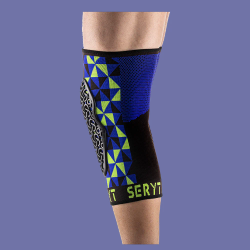 🛡️🔵🟢 Rodilleras Protectoras Arlecchino Colorway Azul Verde – Protección, Comodidad y Estilo para MTB 🚵‍♂️🏔️