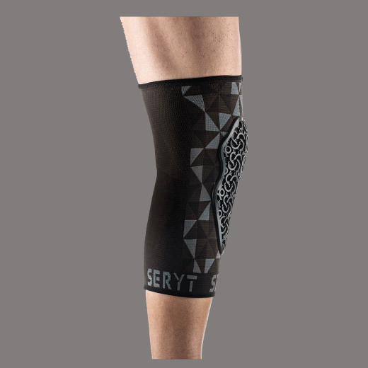 🛡️⚫ Rodilleras Protectoras Arlecchino Colorway Gris Negro – Protección, Comodidad y Estilo para MTB 🚵‍♂️🏔️