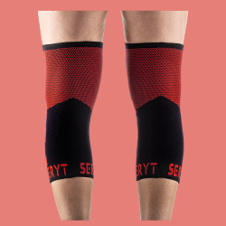 🛡️🔴 Rodilleras Protectoras Checker Colorway Rojo – Protección, Comodidad y Estilo para MTB 🚵‍♂️🏔️