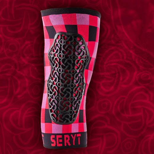 🛡️🌸 Rodilleras Protectoras Checker Colorway Rosa – Protección, Comodidad y Estilo para MTB 🚵‍♀️🔥
