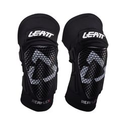 Rodilleras Leatt ReaFlex Pro Negro - Protección Profesional y Rendimiento Extremo