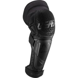 🚴‍♂️🛡️🖤 Rodilleras y Espinilleras Leatt 3DF Hybrid EXT Negro 🚵‍♂️🛡️🔥