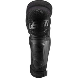 🚴‍♂️🛡️🖤 Rodilleras y Espinilleras Leatt 3DF Hybrid EXT Negro 🚵‍♂️🛡️🔥