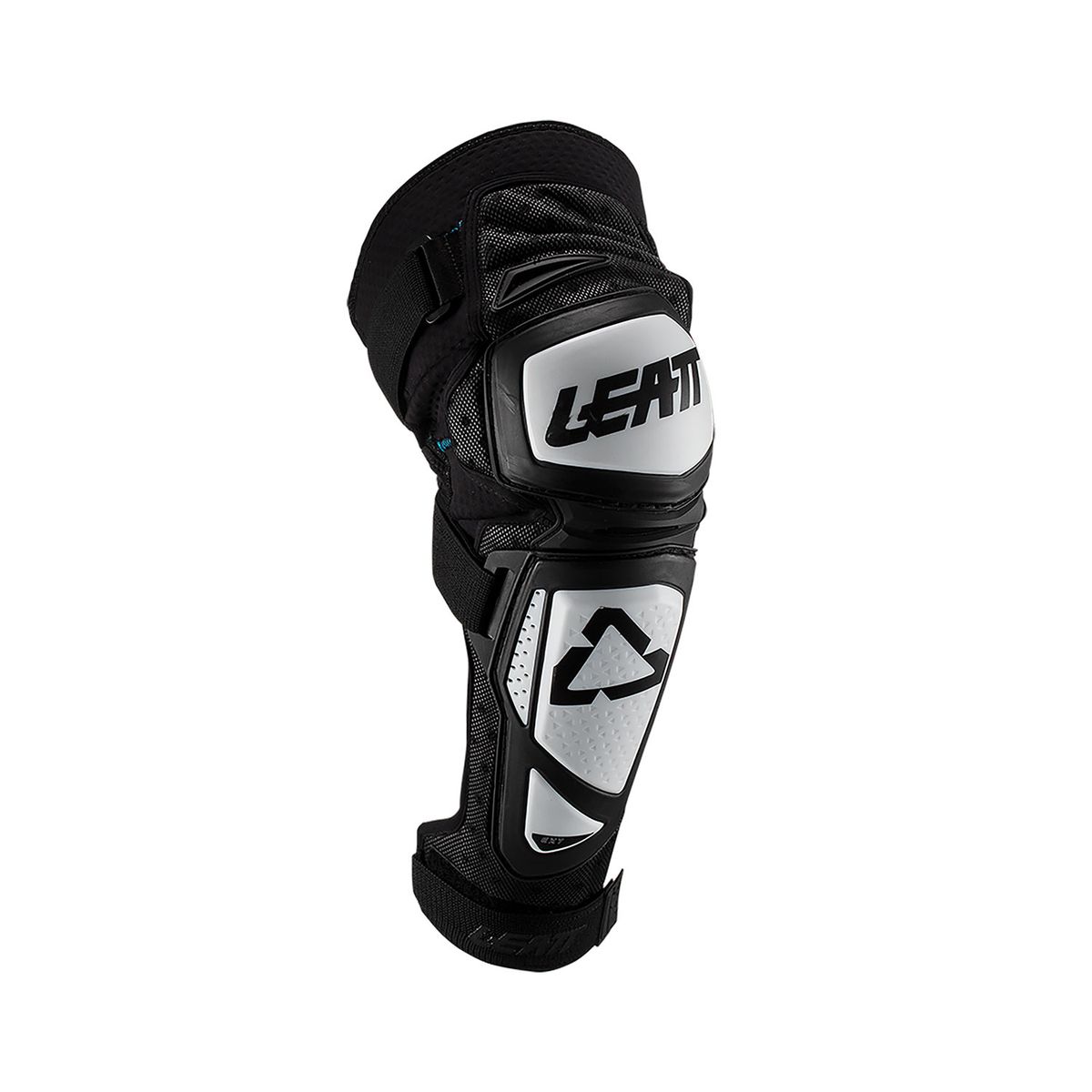 ⚪⚫ Rodilleras y Espinilleras Leatt EXT Blanco/Negro | Protección Total y Rendimiento Pro 🚵‍♂️🛡️🔥 L/XL