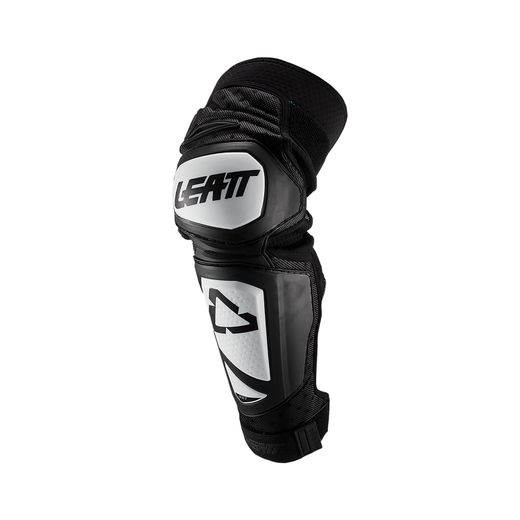⚪⚫ Rodilleras y Espinilleras Leatt EXT Blanco/Negro | Protección Total y Rendimiento Pro 🚵‍♂️🛡️🔥