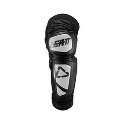 ⚪⚫ Rodilleras y Espinilleras Leatt EXT Blanco/Negro | Protección Total y Rendimiento Pro 🚵‍♂️🛡️🔥