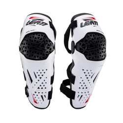 🤍 Rodilleras y Espinilleras Leatt Dual Axis Pro Blanco – Protección Premium y Agilidad Inigualable 🛡️⚡🚵‍♂️